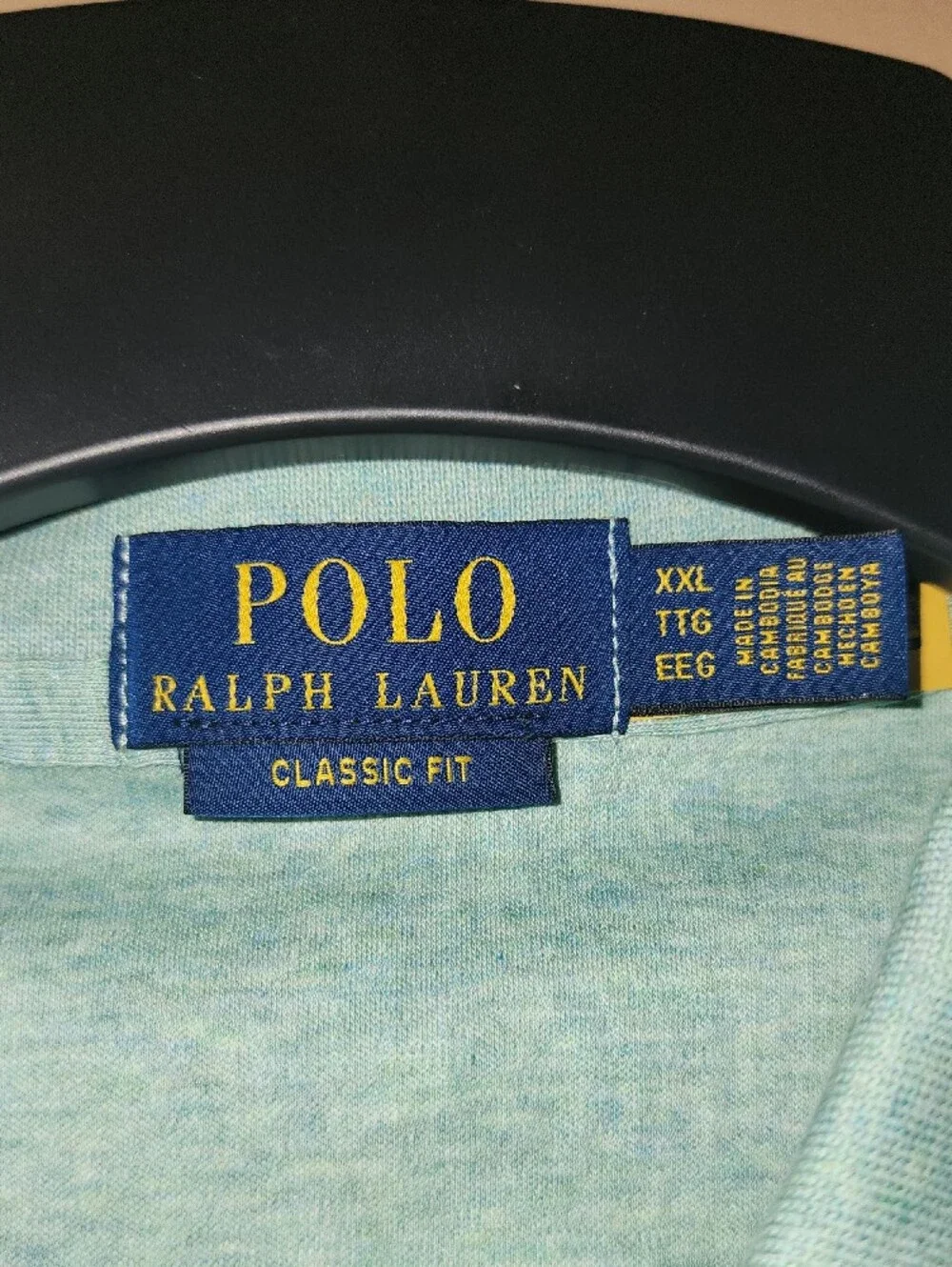 Polo by Ralph Lauren Mint Green Short-Sleeve Polo